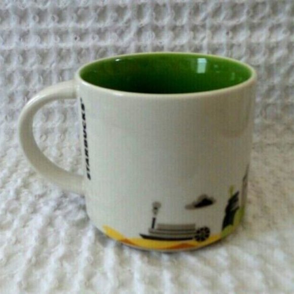 Starbucks Coffee Mug You Are Here Collection ILLINOIS 14 Ounce 2015 Abe Lincoln - Picture 5 of 7